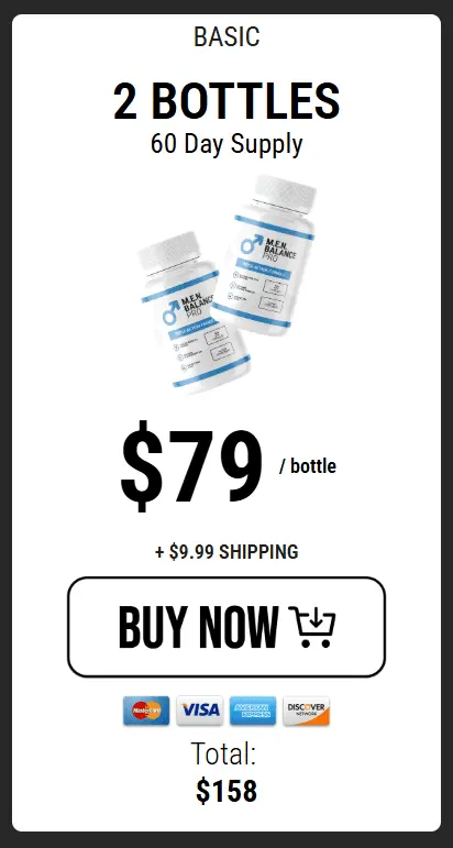 men balance pro 2 bottles price